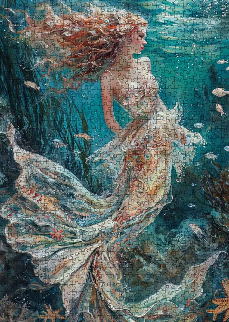 Graceful Mermaid Jigsaw Puzzle