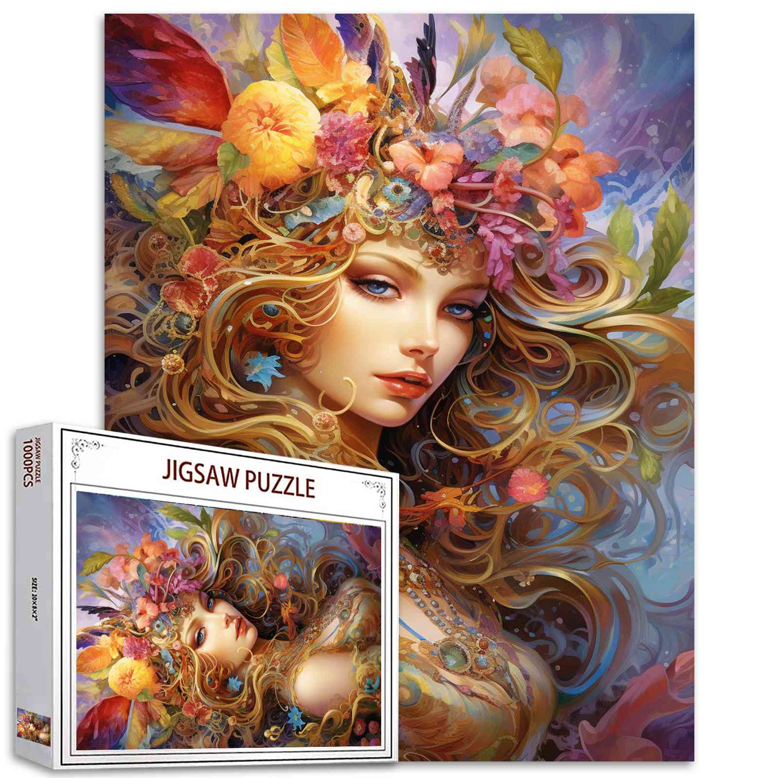 Golden Fairy Jigsaw Puzzle