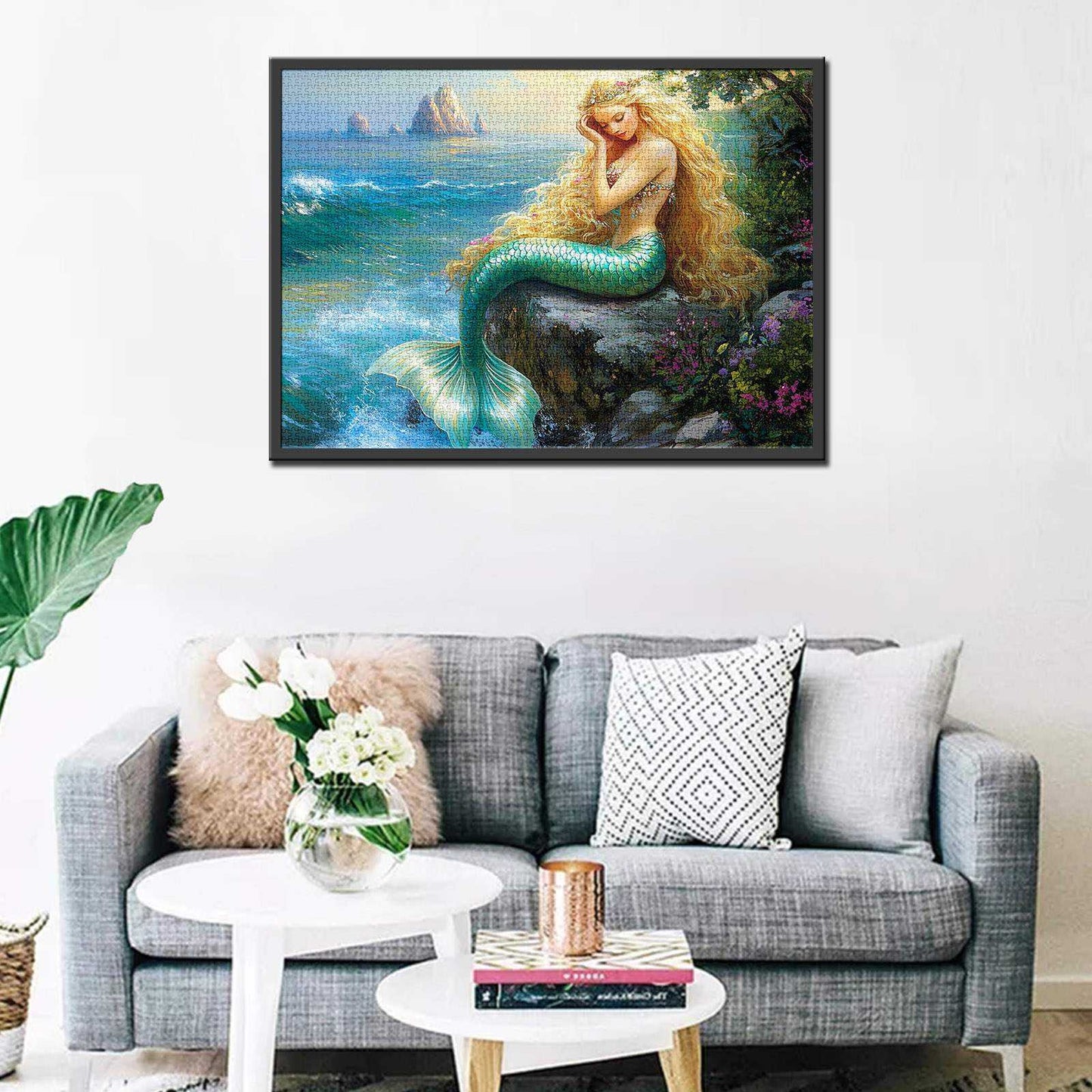 Coastal Mermaid Dreams Jigsaw Puzzles