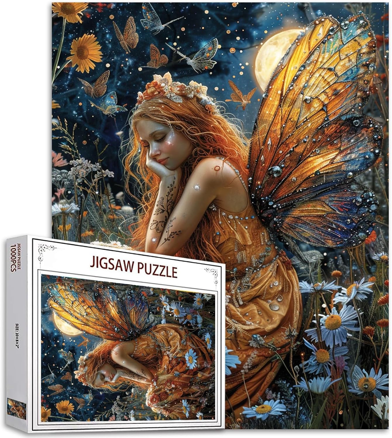 Butterfly Wings Fairy Jigsaw Puzzles