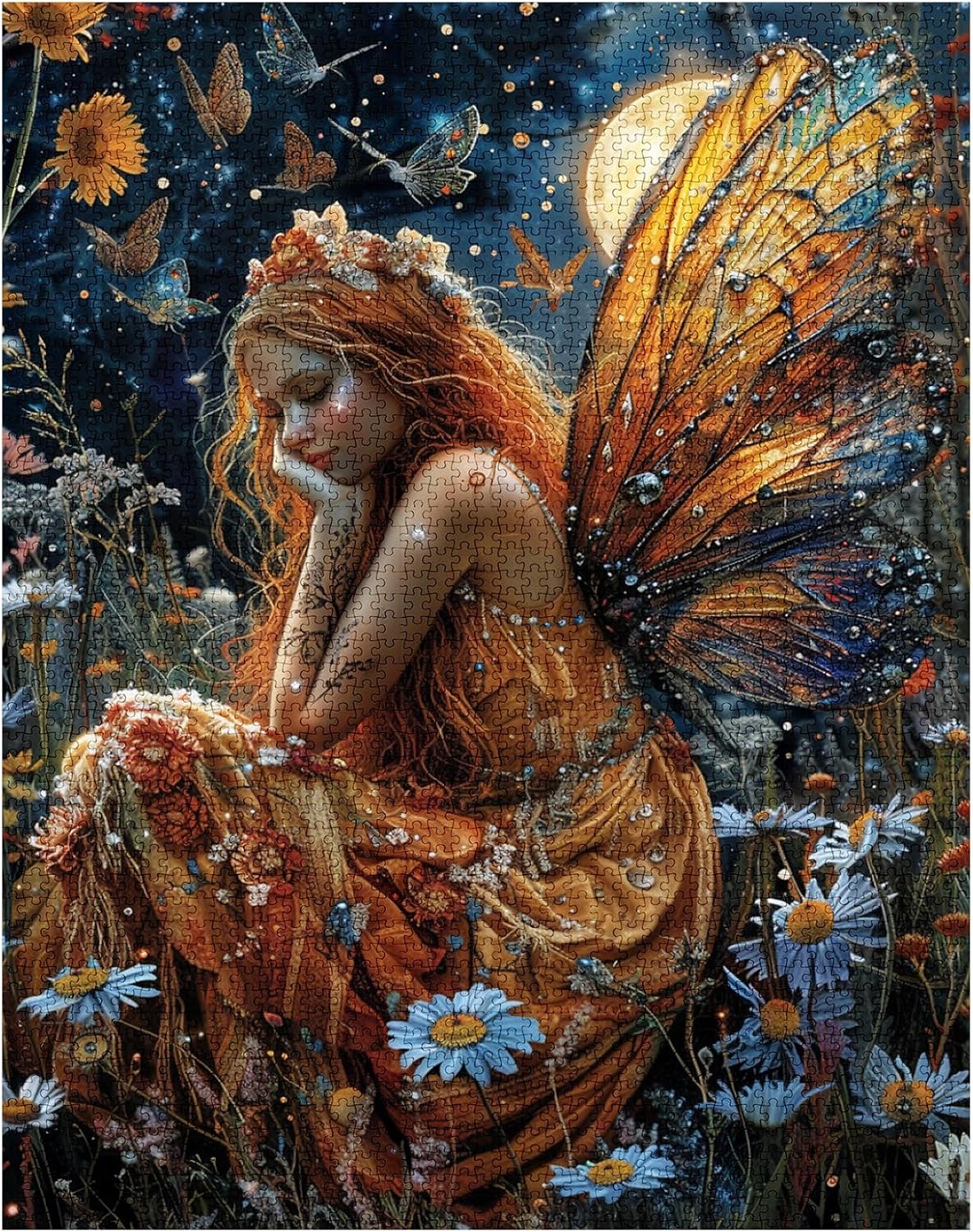 Butterfly Wings Fairy Jigsaw Puzzles