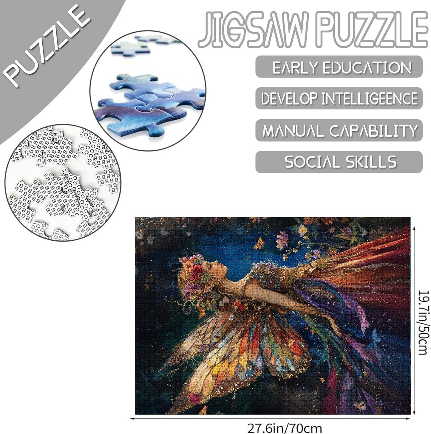 Colorful Romantic Fairy Jigsaw Puzzles