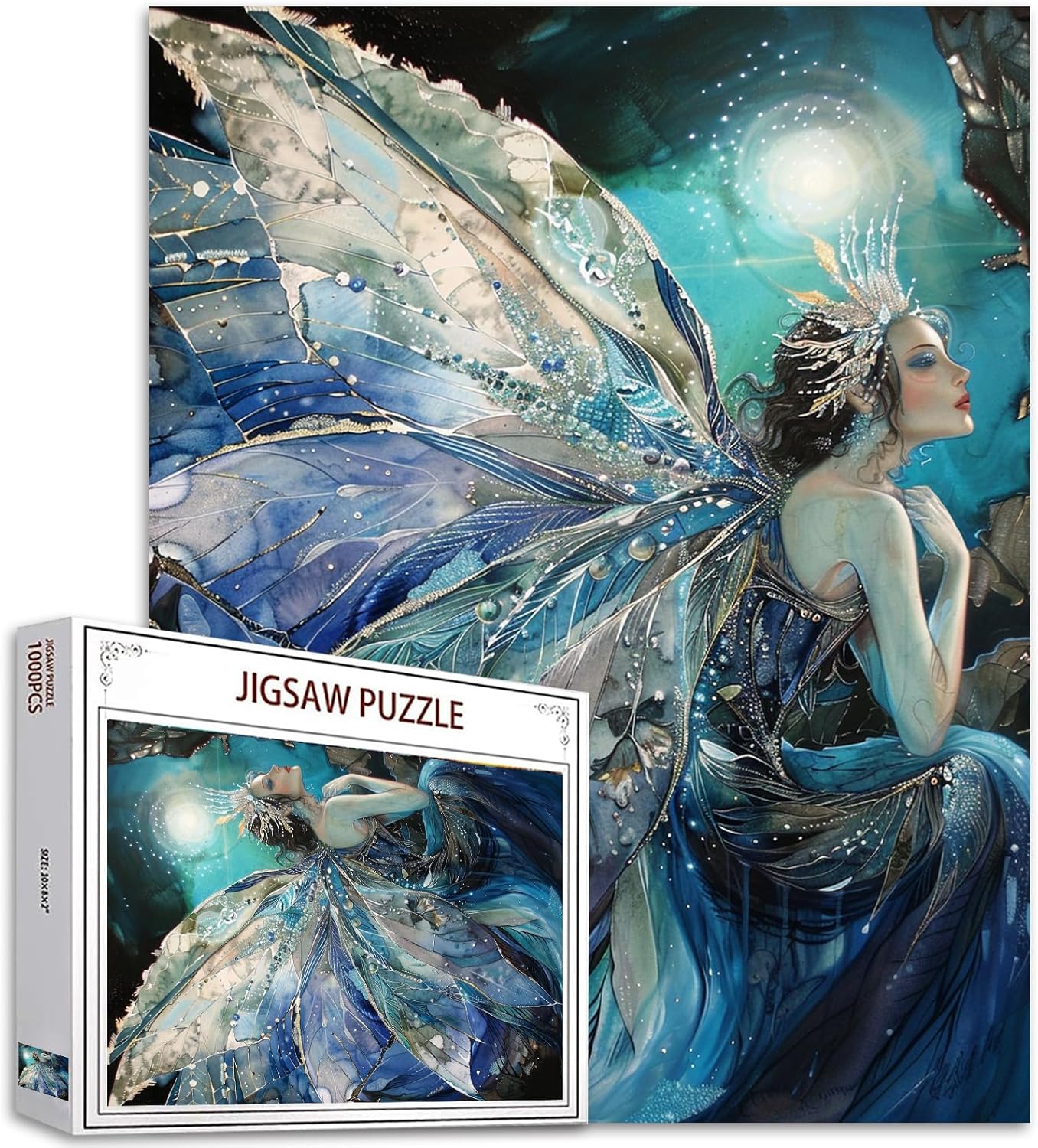 Elf Huge Wings Jigsaw Puzzles