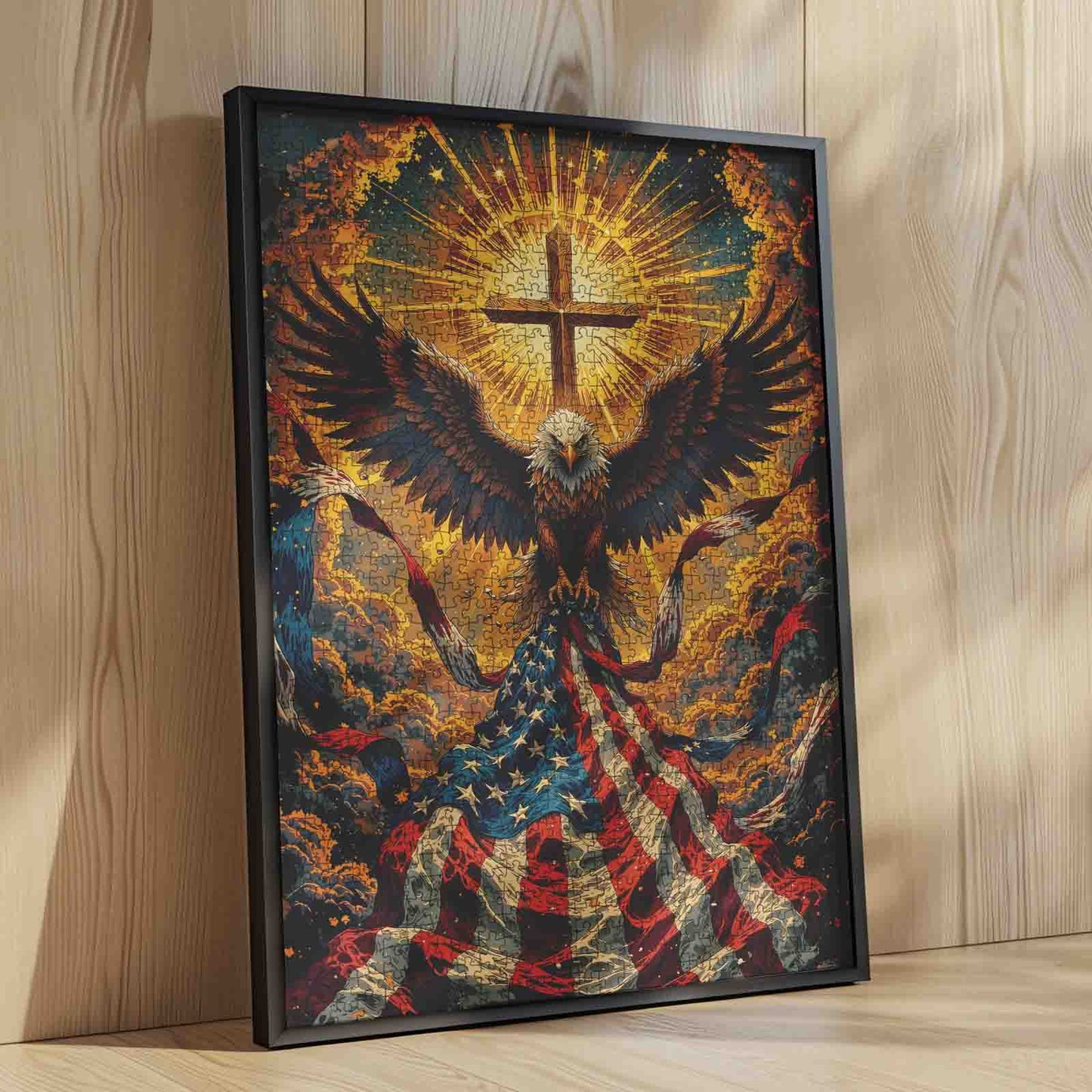 Faithful Eagle Glory Jigsaw Puzzle