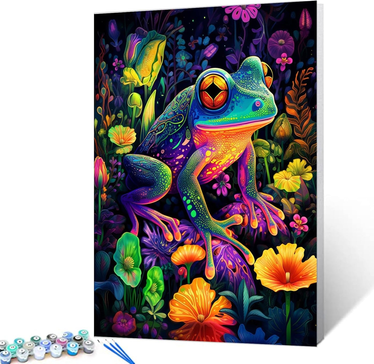 Fancy Frog Paint by Numbers