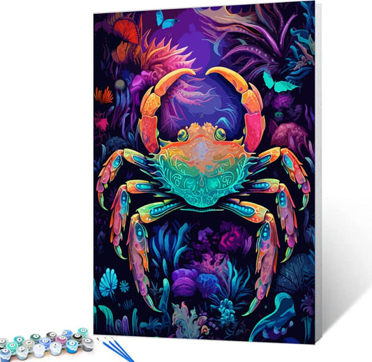 Fancy Crab Paint by Numbers