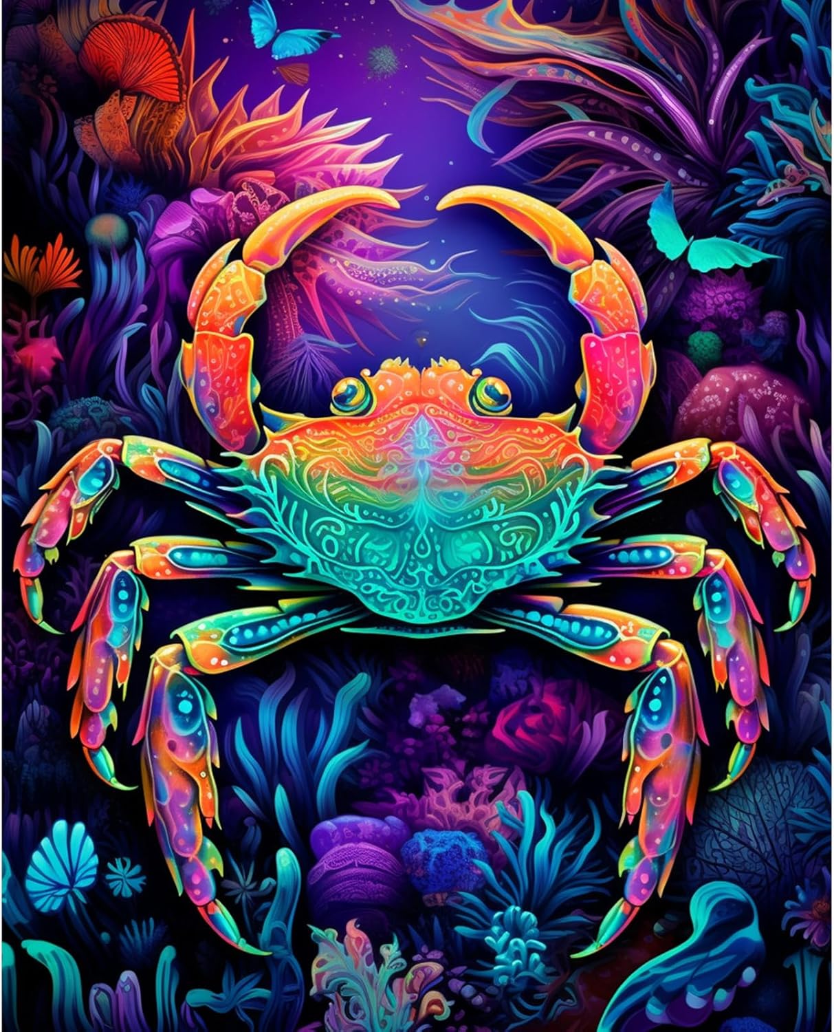 Fancy Crab Paint by Numbers