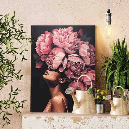 Fashion Head Side Paint by Numbers