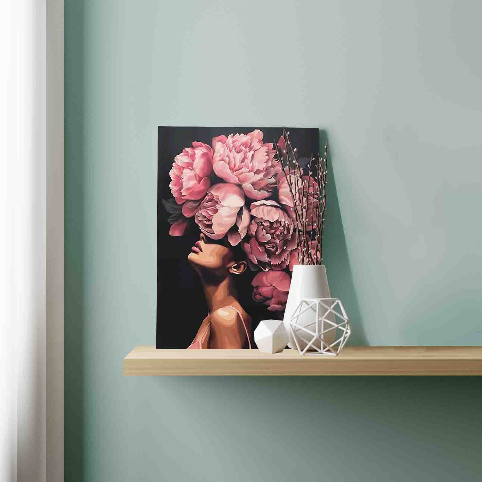 Fashion Head Side Paint by Numbers