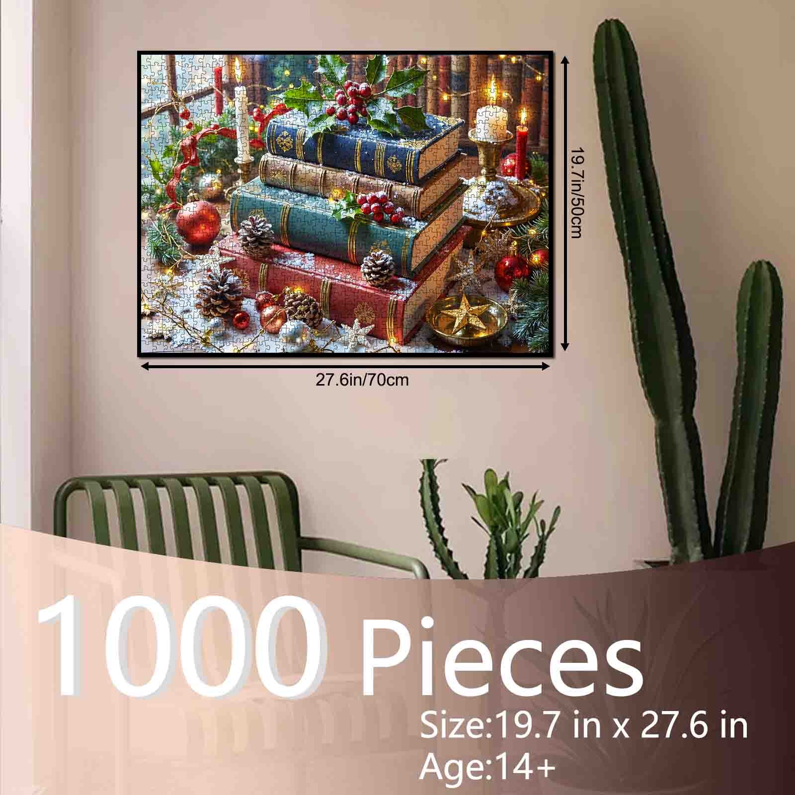 Festive Holiday Books Jigsaw Puzzle