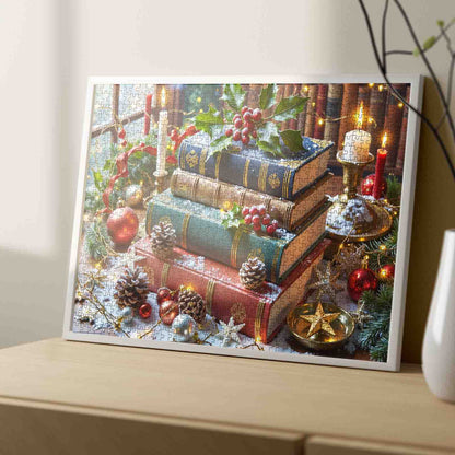 Festive Holiday Books Jigsaw Puzzle