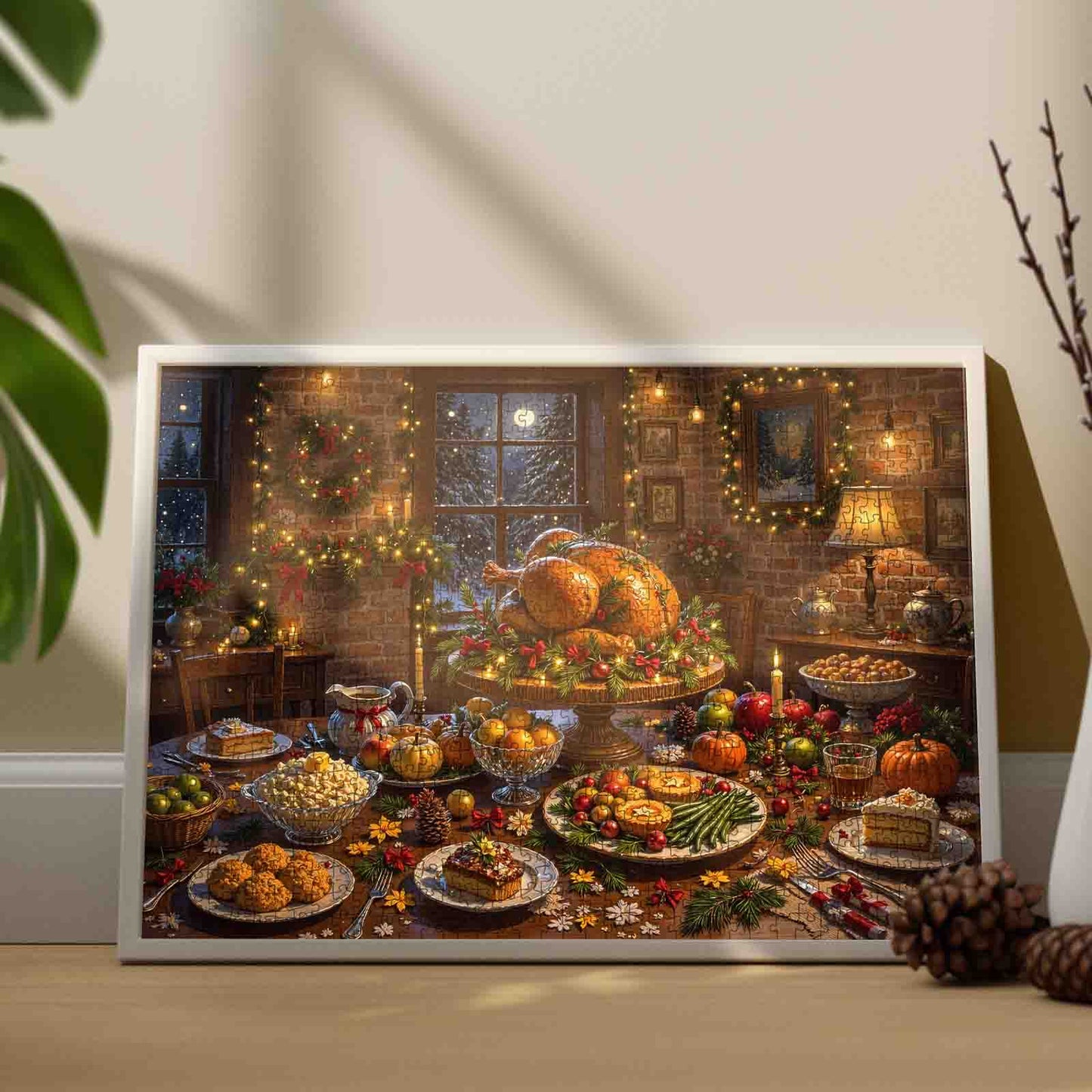 Festive Holiday Feast Jigsaw Puzzle