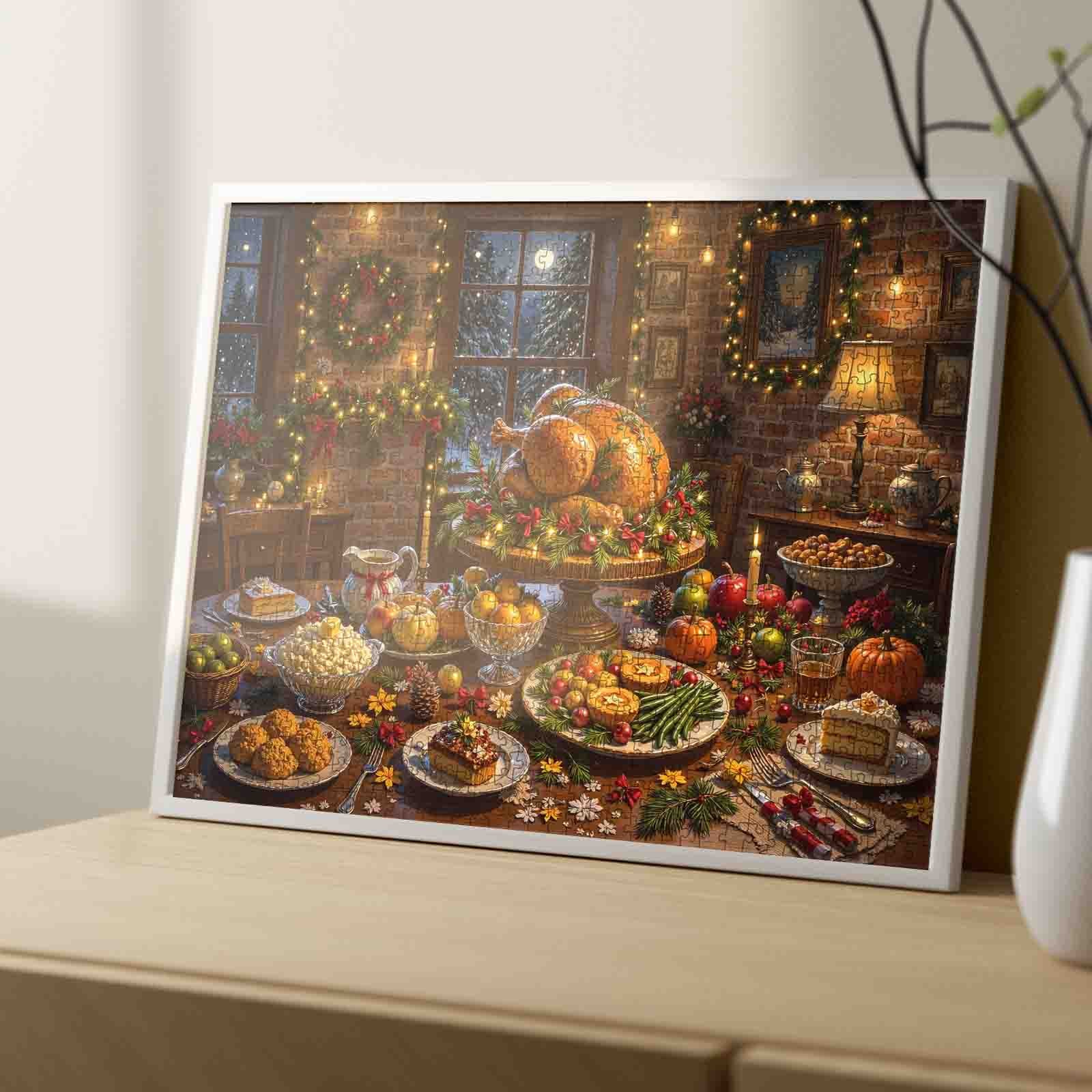 Festive Holiday Feast Jigsaw Puzzle