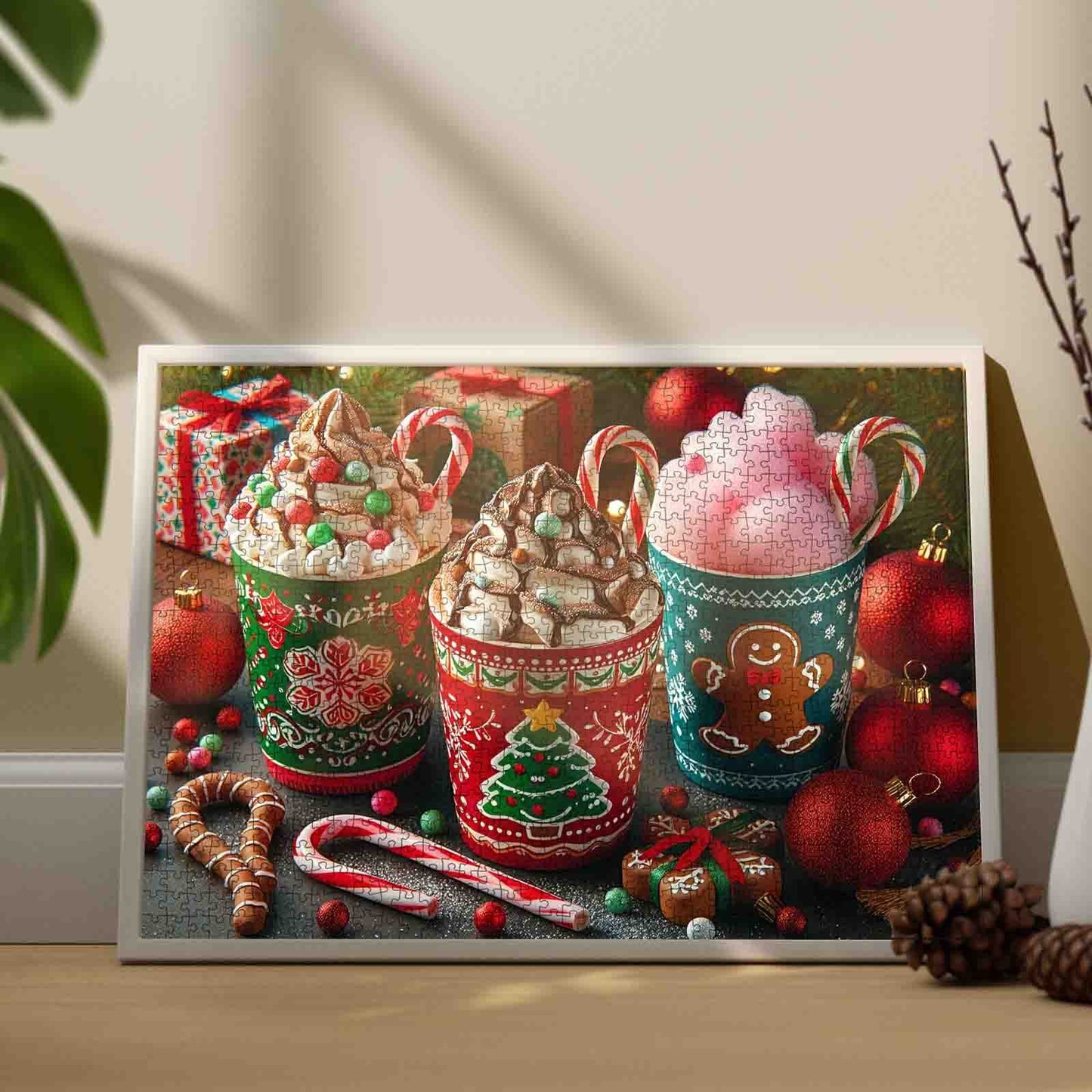 Festive Hot Chocolate Christmas Jigsaw Puzzle