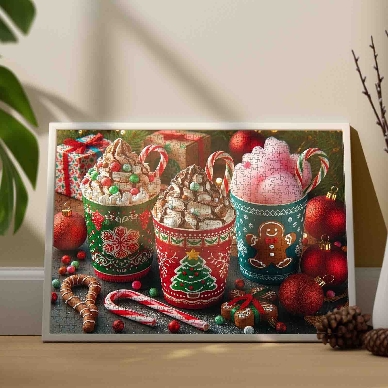 Festive Hot Chocolate Christmas Jigsaw Puzzle