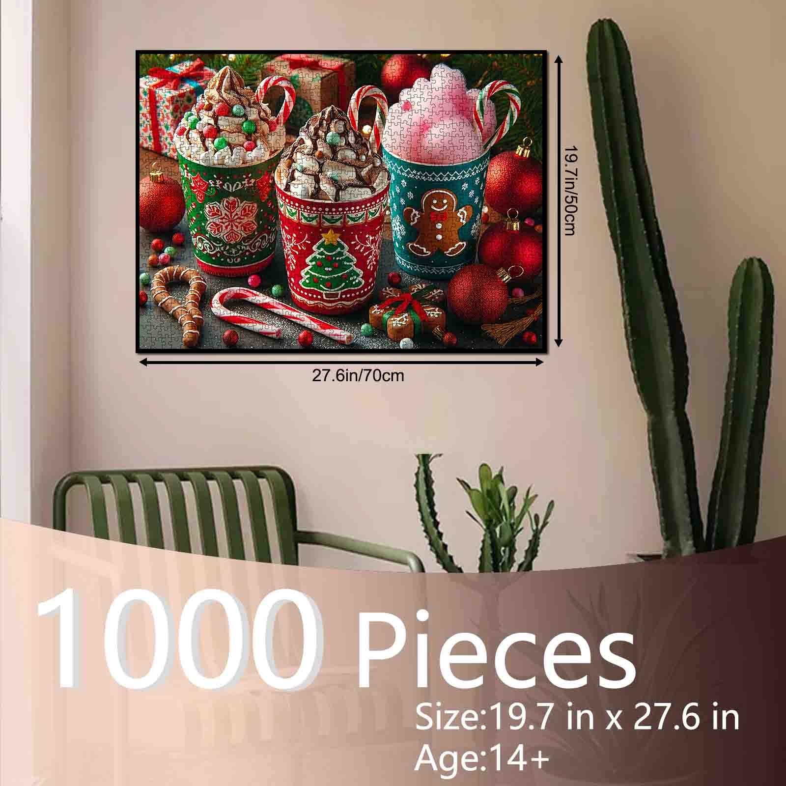 Festive Hot Chocolate Christmas Jigsaw Puzzle