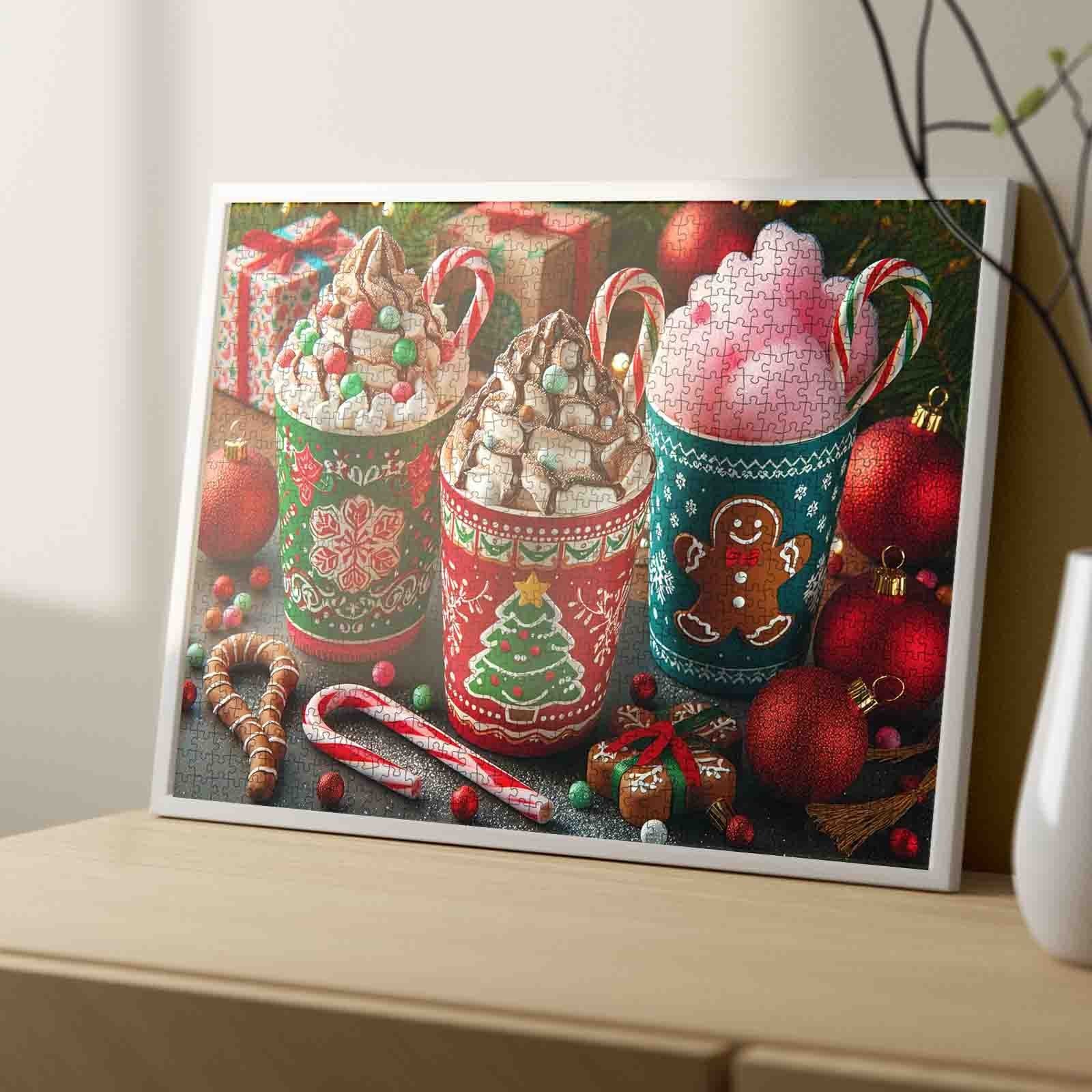 Festive Hot Chocolate Christmas Jigsaw Puzzle