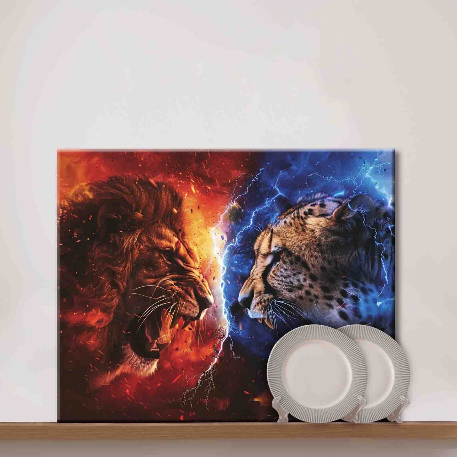 Fierce Showdown Paint by Numbers