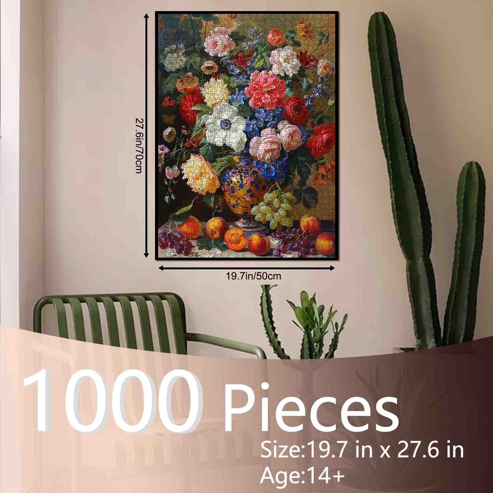 Floral Still Life Jigsaw Puzzle