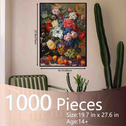 Floral Still Life Jigsaw Puzzle