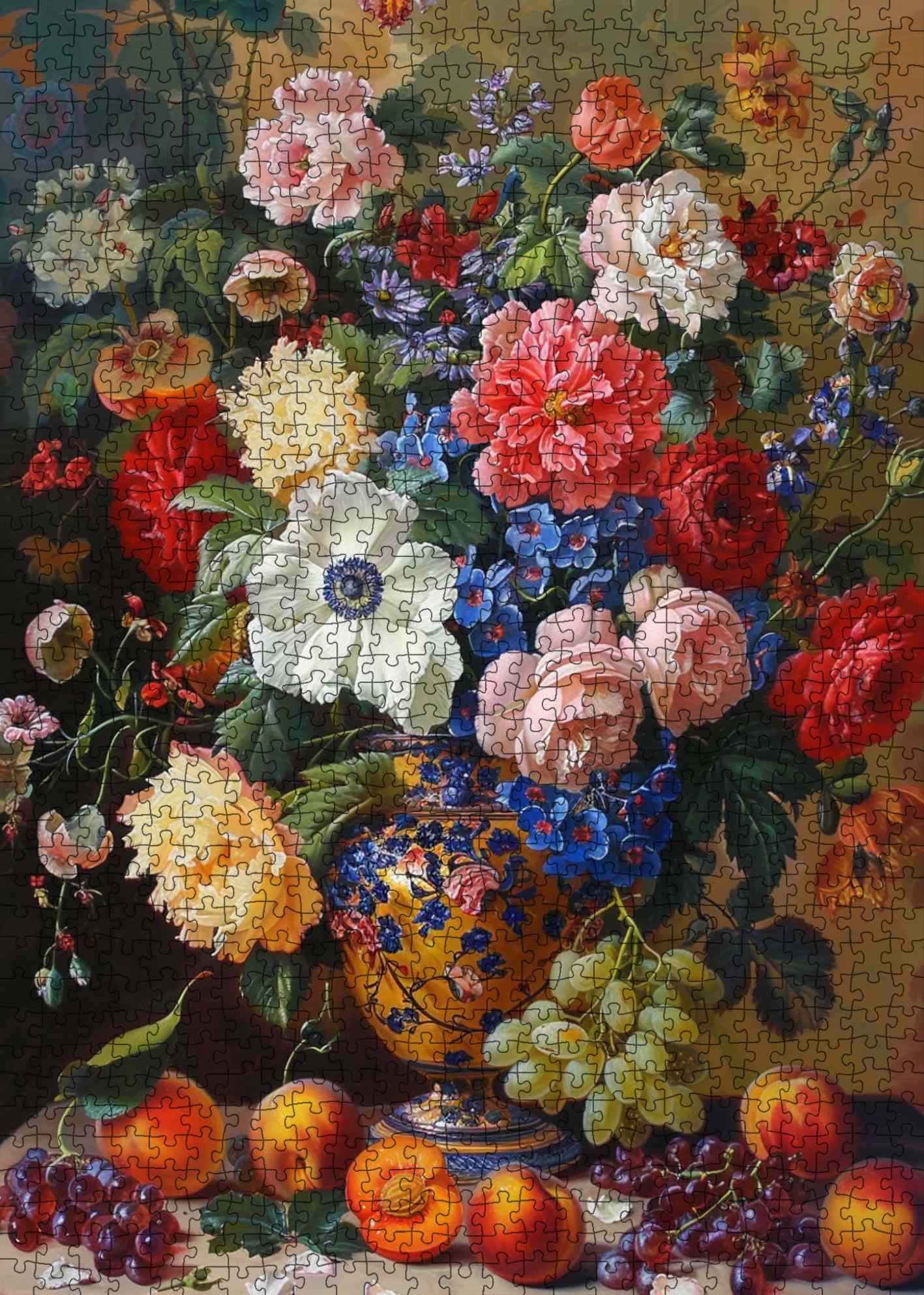 Floral Still Life Jigsaw Puzzle