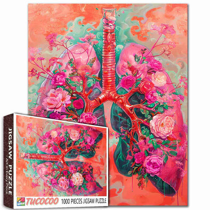 Floral Lungs Jigsaw Puzzle
