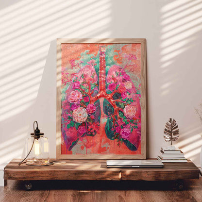 Floral Lungs Jigsaw Puzzle