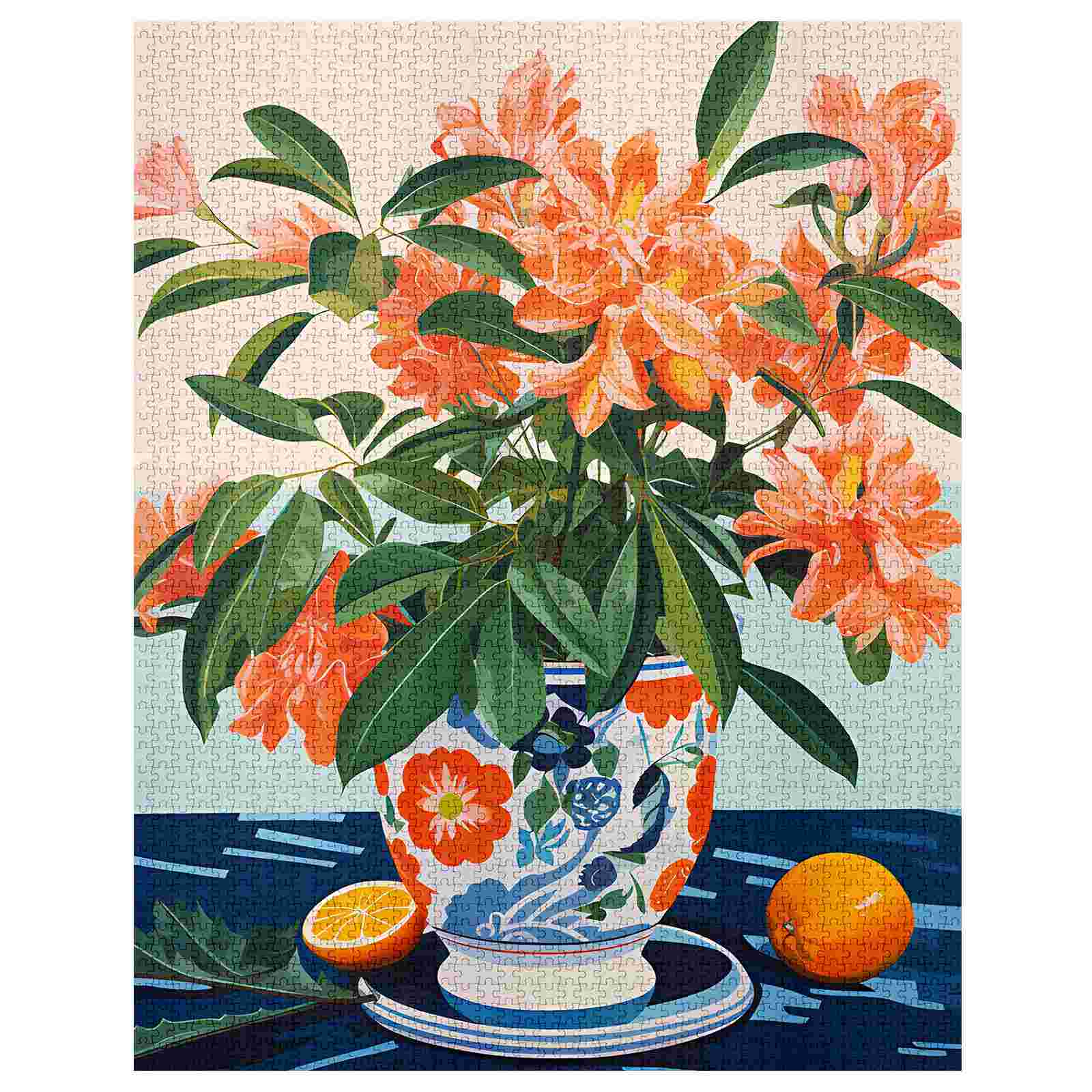 Orange Blossom Jigsaw Puzzles