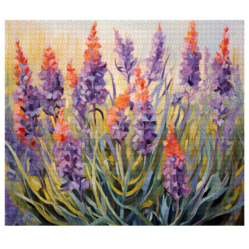 Lavender Field Jigsaw Puzzles