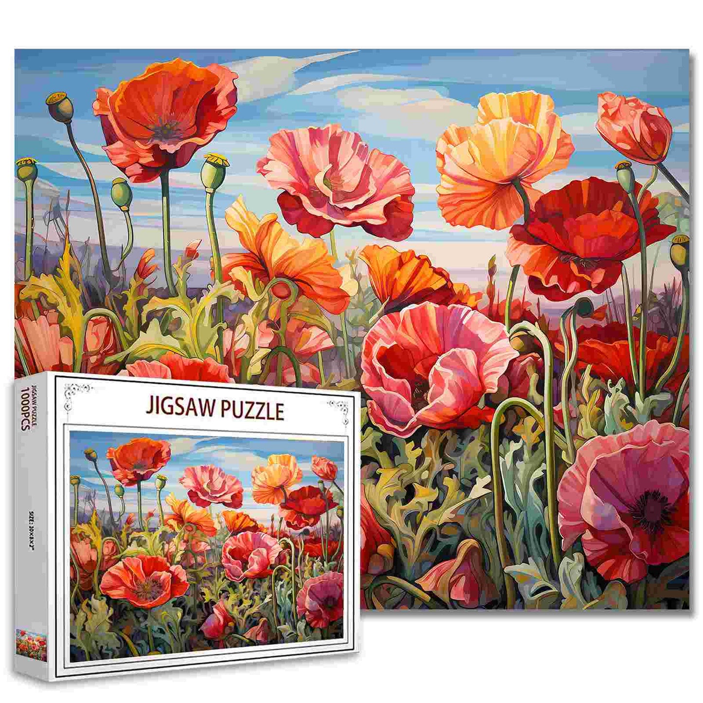 Poppy Field Jigsaw Puzzles