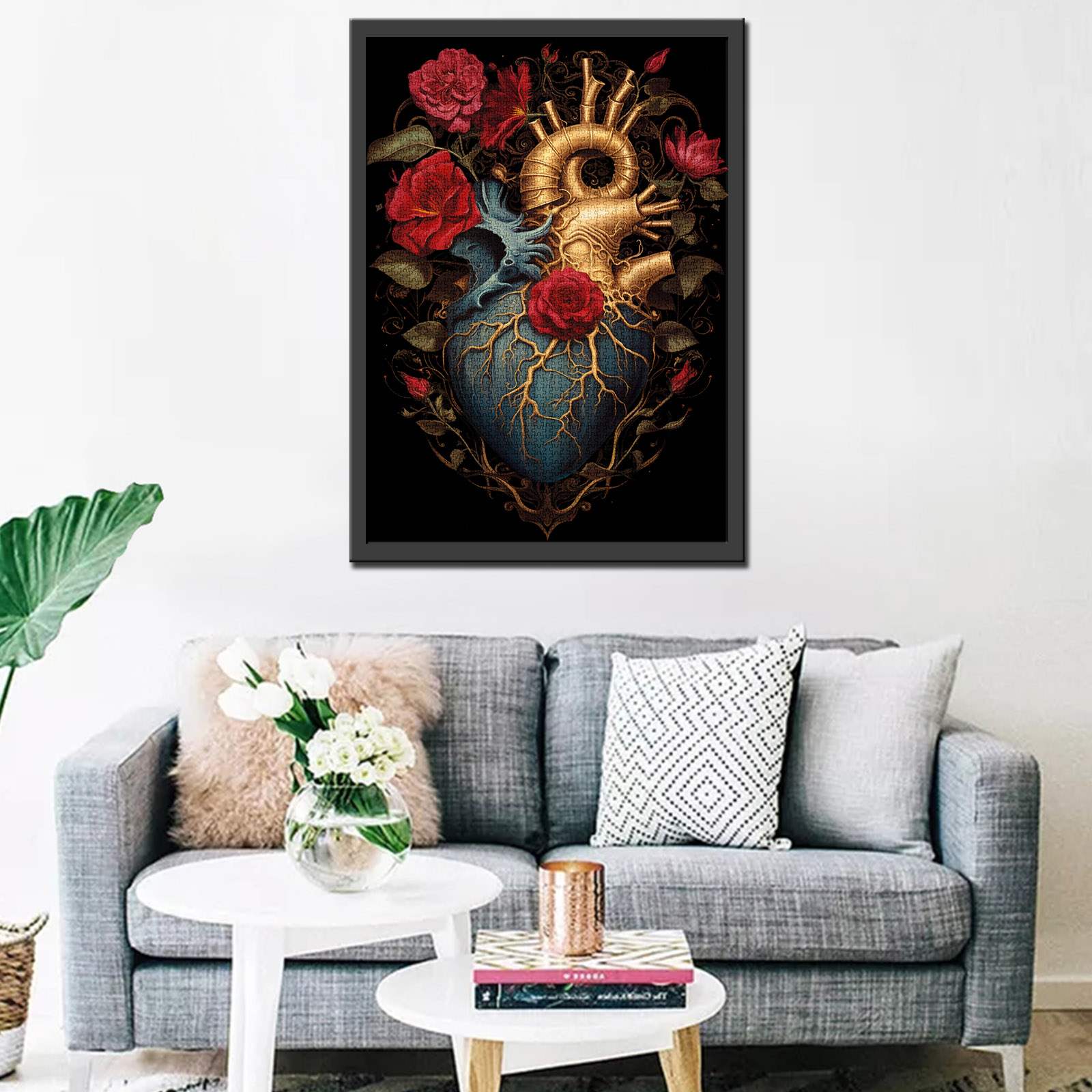 Heart of Roses Jigsaw Puzzles