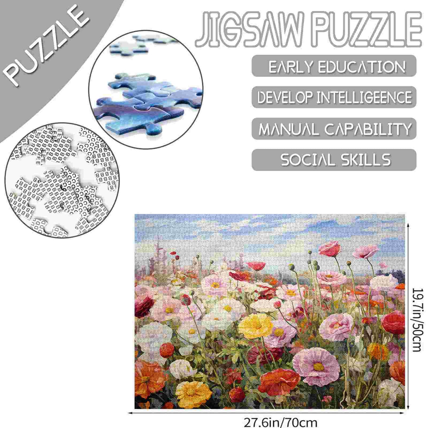 Poppy Field Jigsaw Puzzles