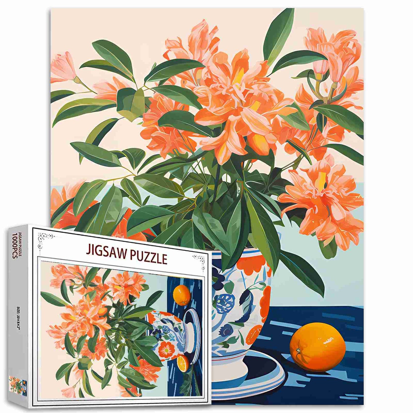 Orange Blossom Jigsaw Puzzles