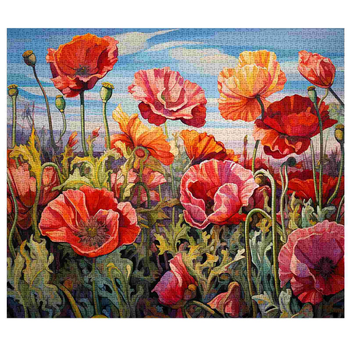 Poppy Field Jigsaw Puzzles