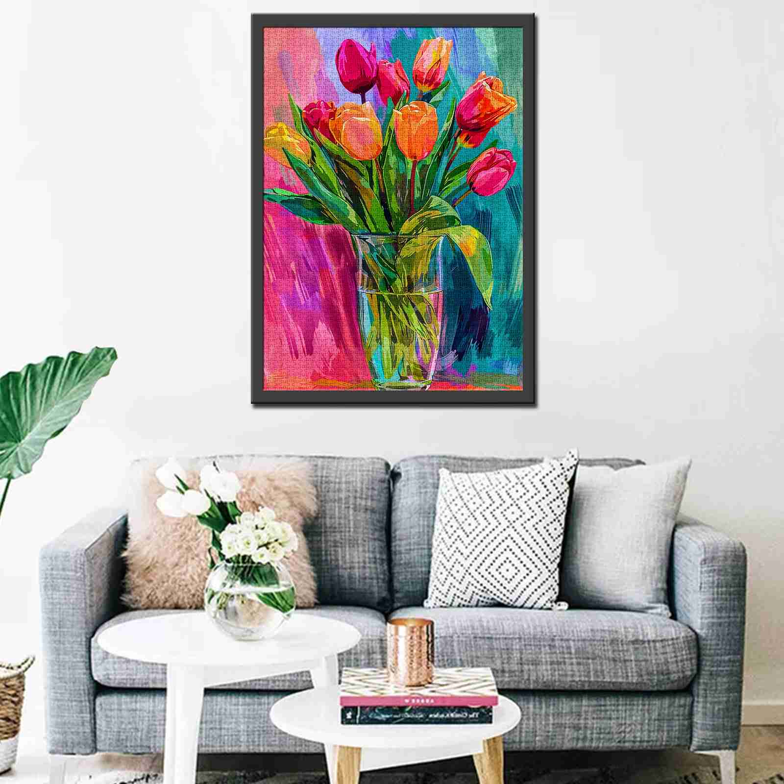 Vibrant Tulips Jigsaw Puzzles