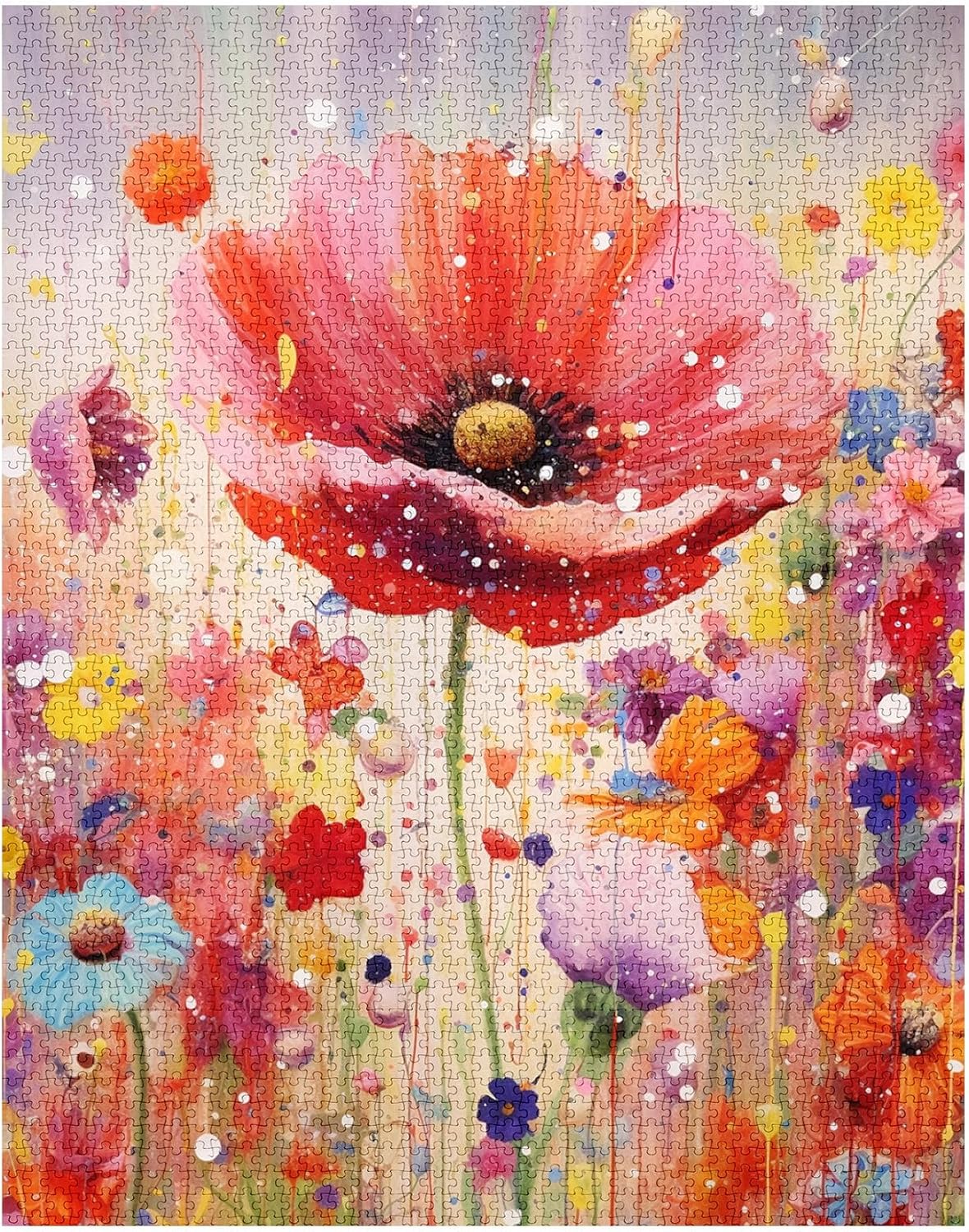 Red Poppy Jigsaw Puzzles