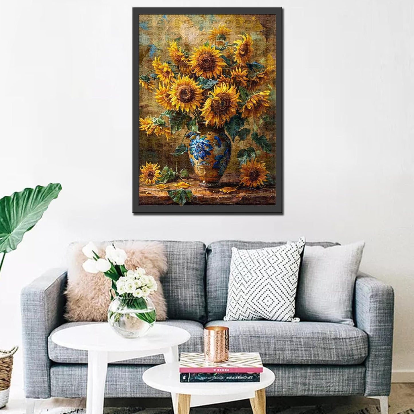 Vase of Sunflowers Jigsaw Puzzles