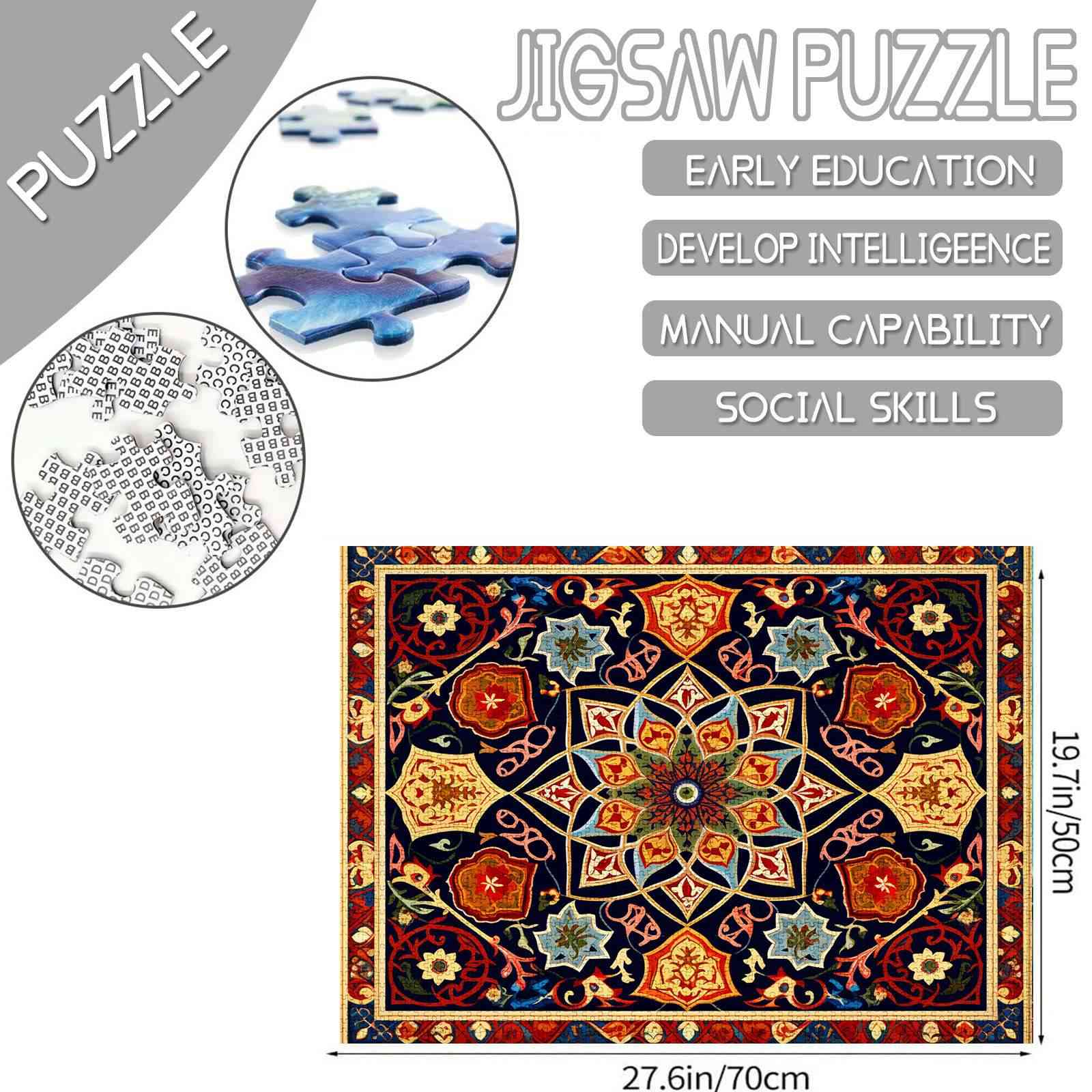 Mandala Flower Jigsaw Puzzles