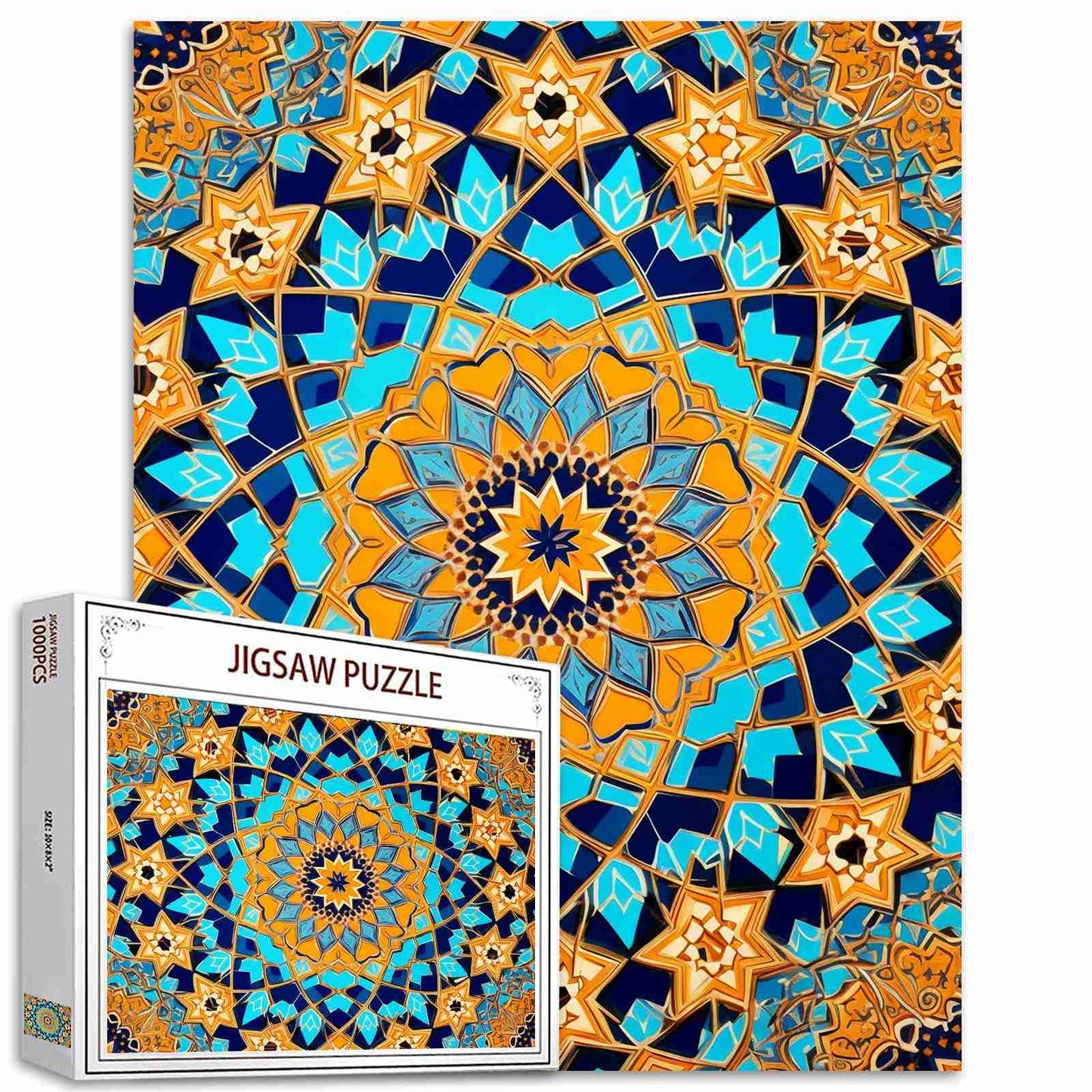 Mandala Blossom Jigsaw Puzzles