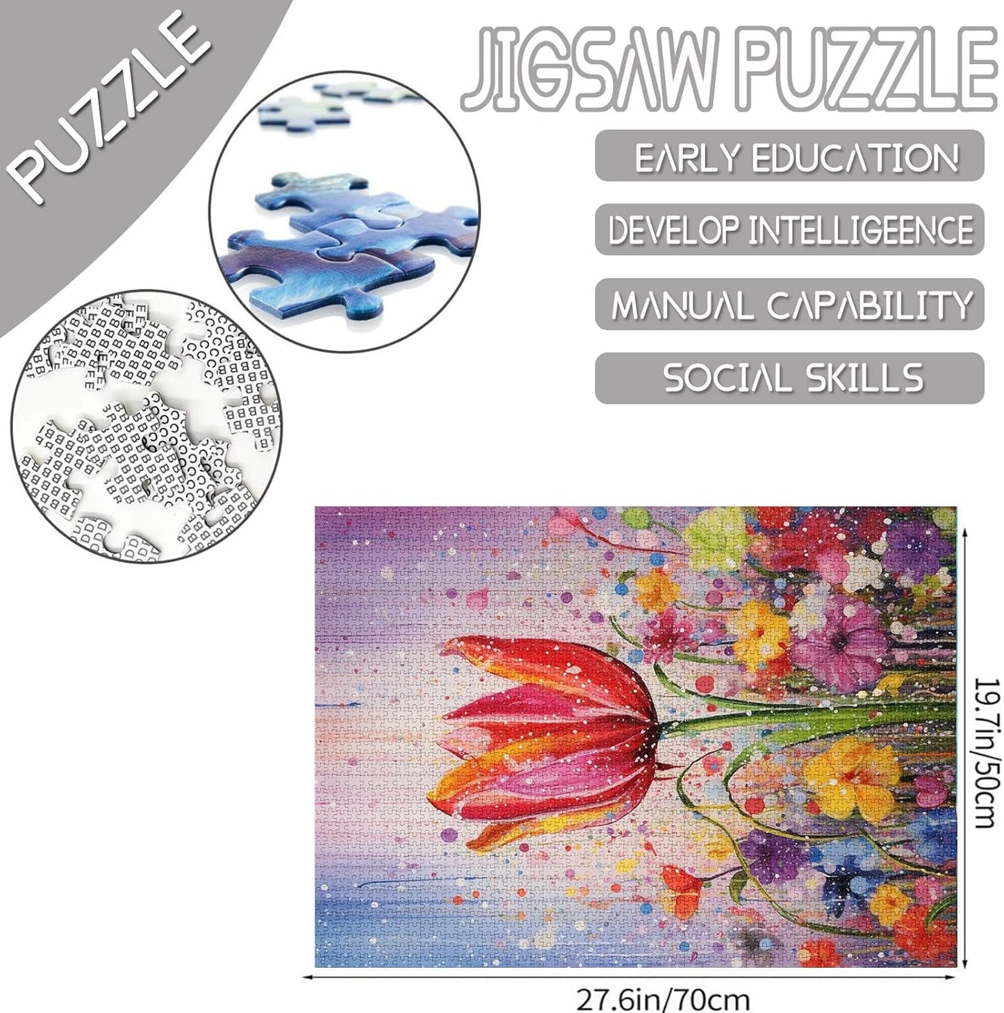 Tulip Flower Jigsaw Puzzles