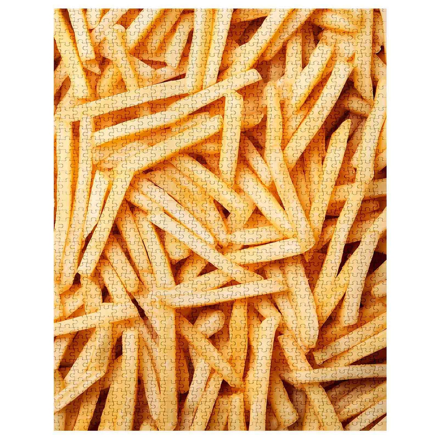 Golden French Fries Jigsaw Puzzles