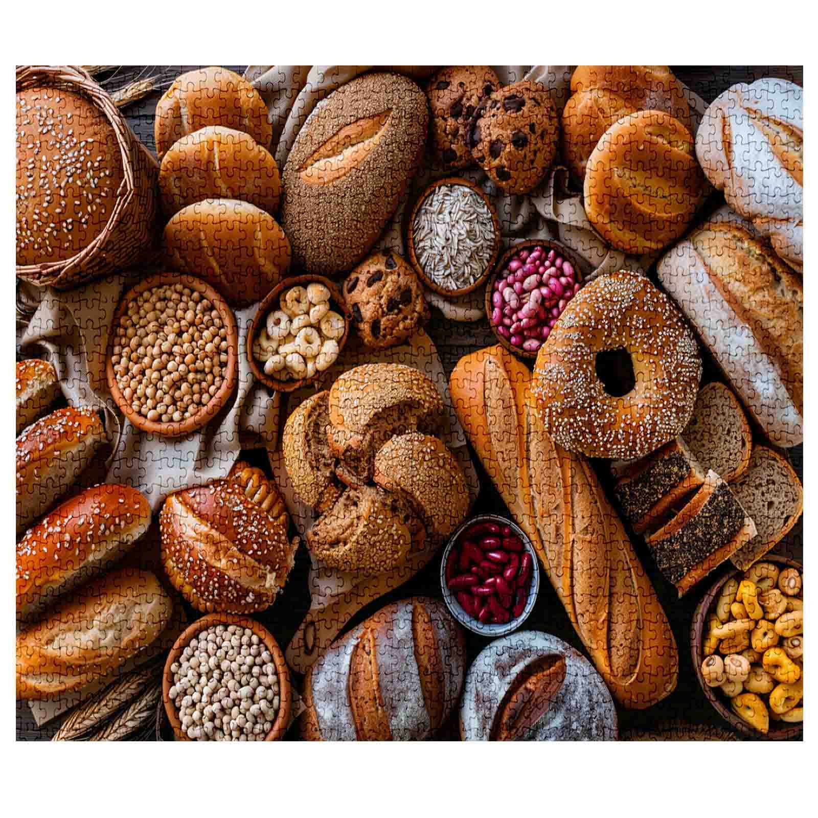 Rustic Breads and Grains Jigsaw Puzzles