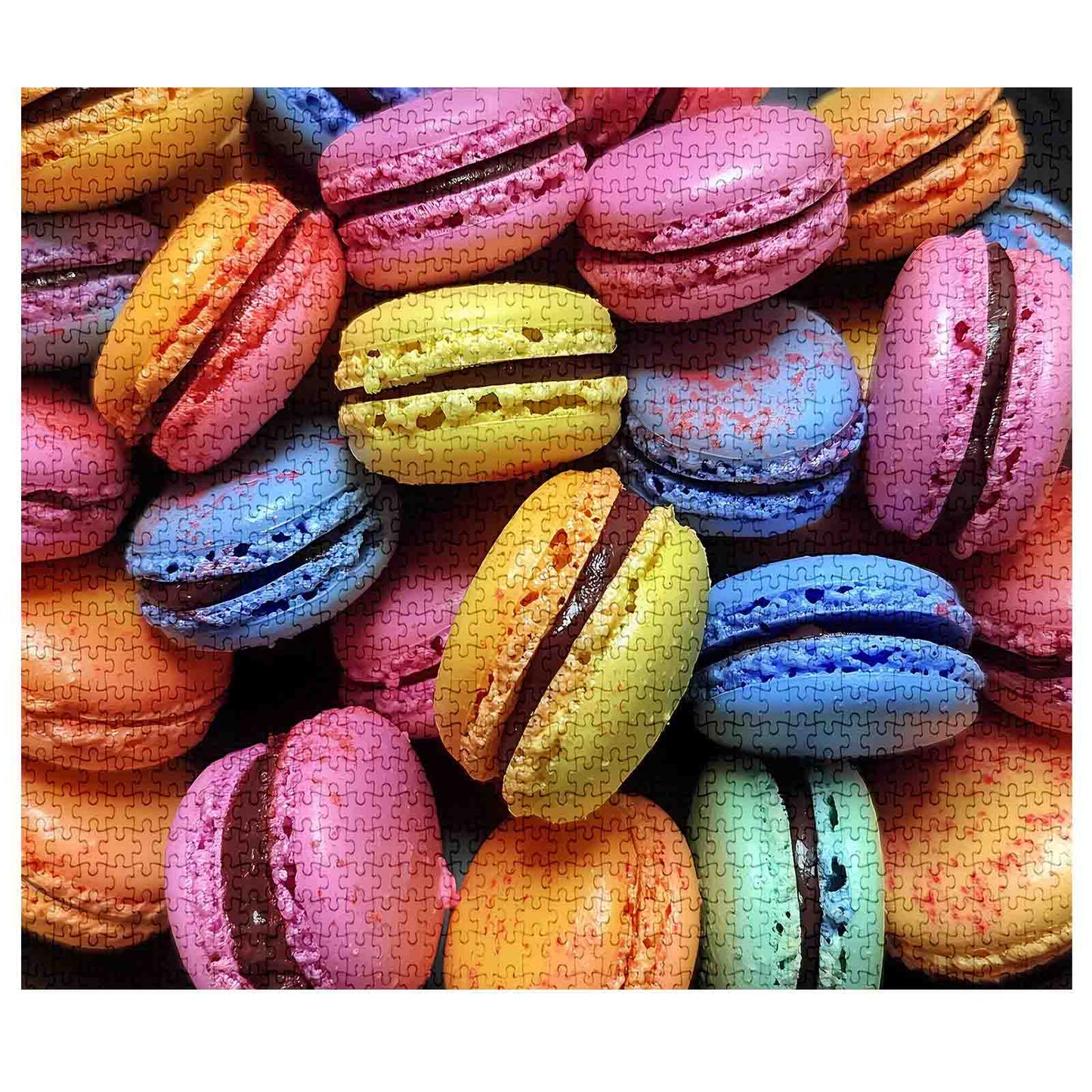 Colorful Macarons Jigsaw Puzzles