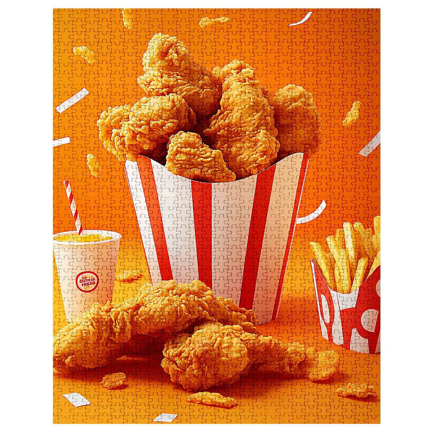 Bucket of Fried Chicken Jigsaw Puzzles