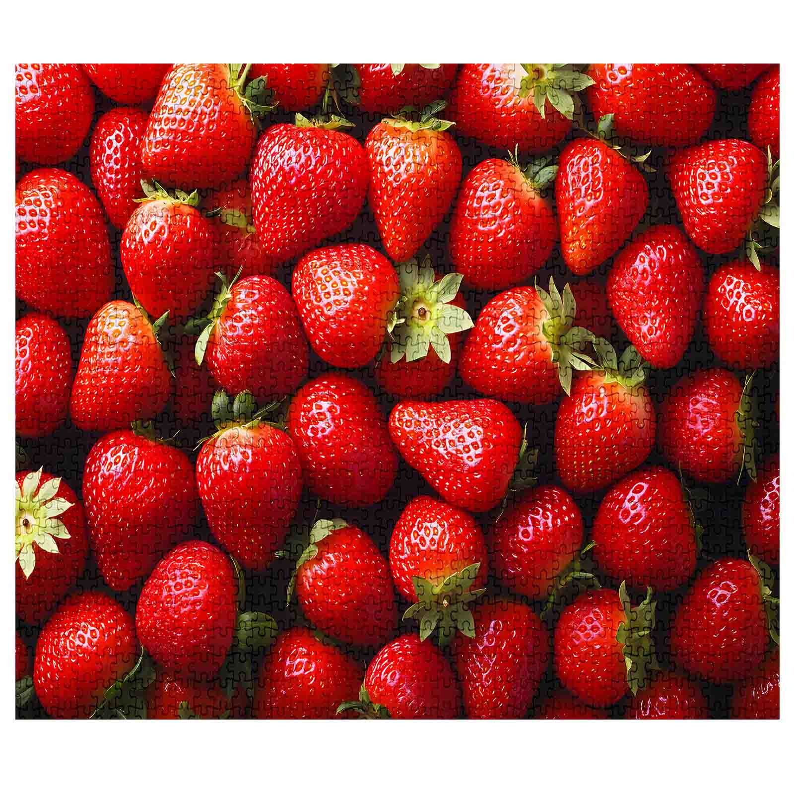 Fresh Strawberries Jigsaw Puzzles