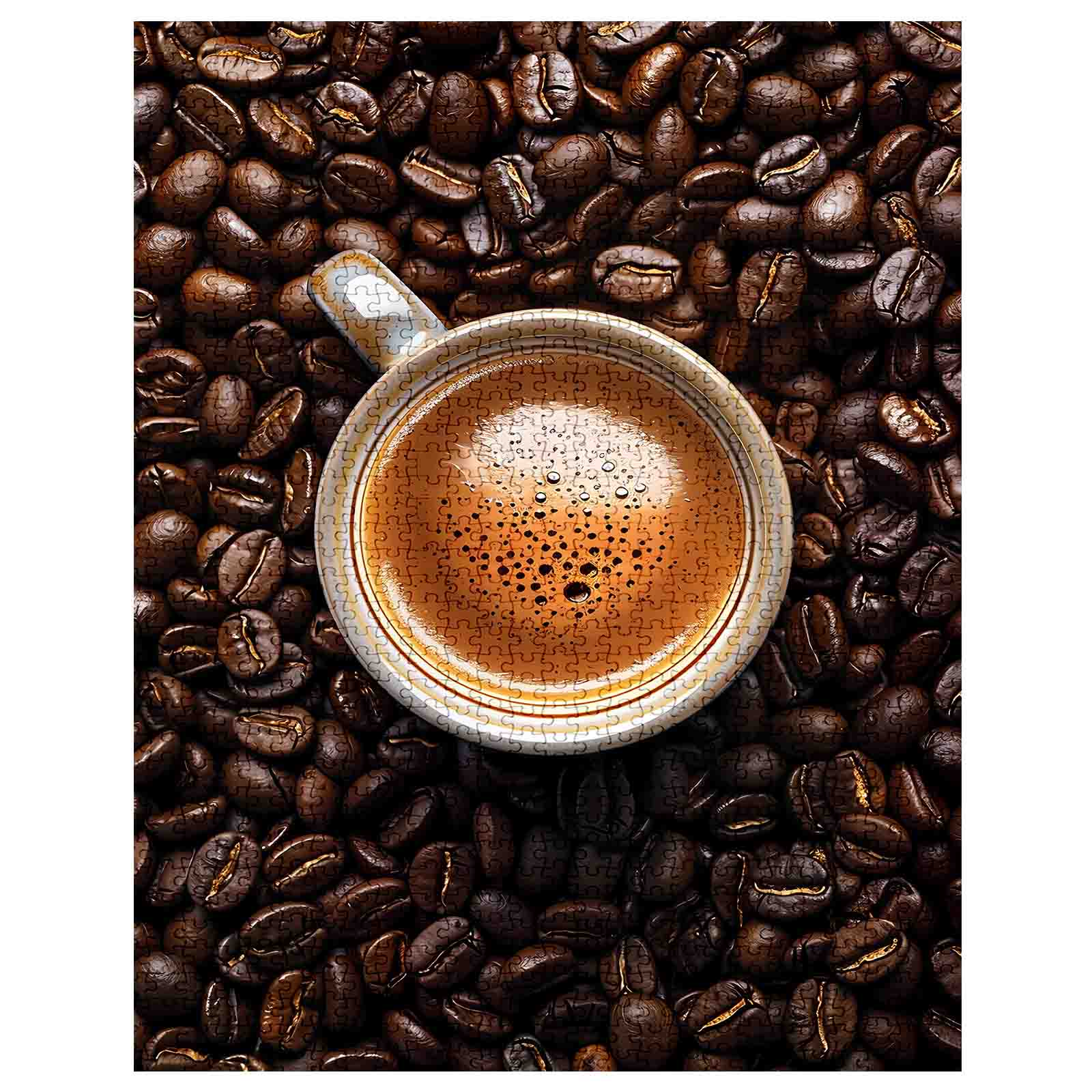 Espresso and Coffee Beans Jigsaw Puzzles