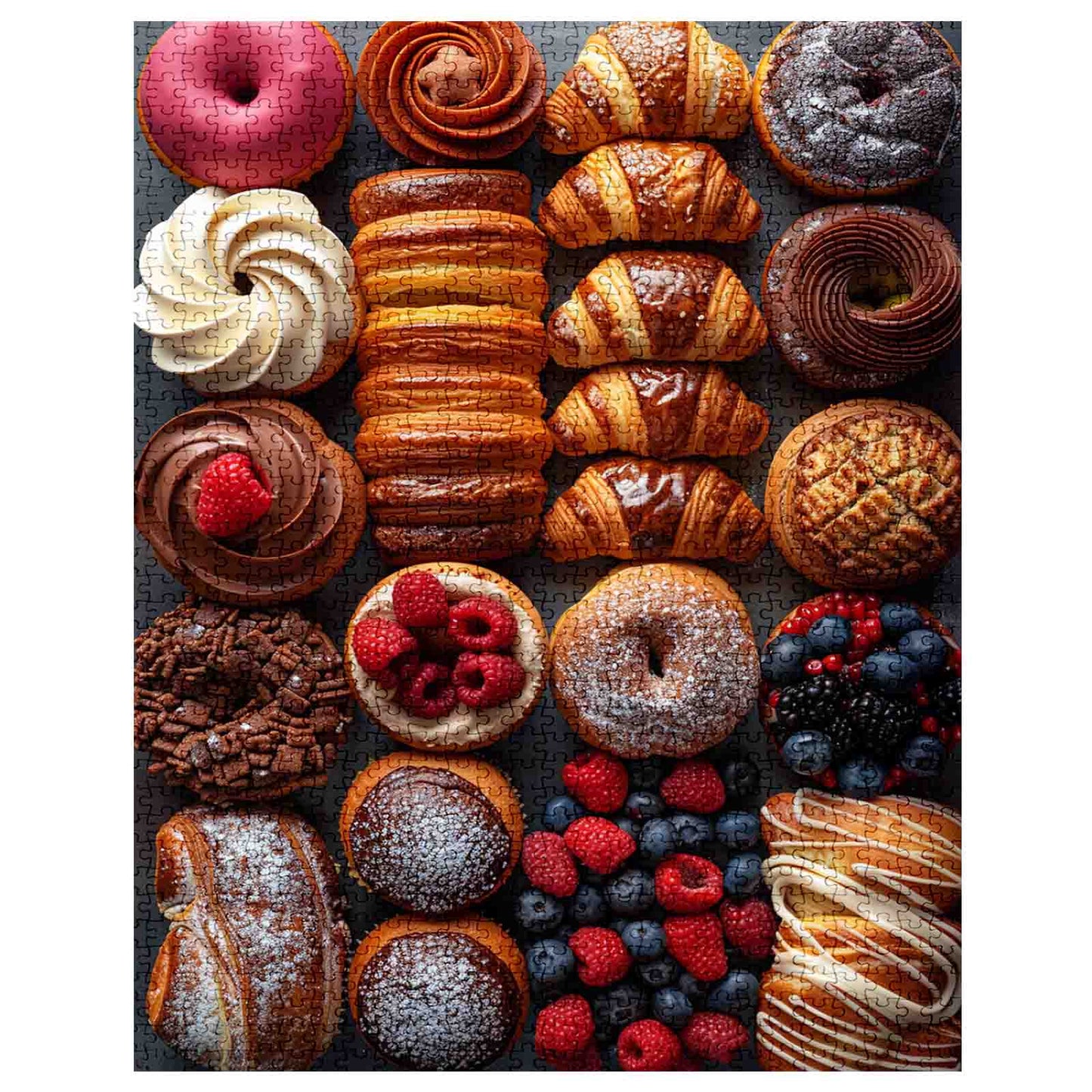 Pastries and Berries Jigsaw Puzzles