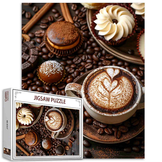 Coffee and Desserts Jigsaw Puzzles