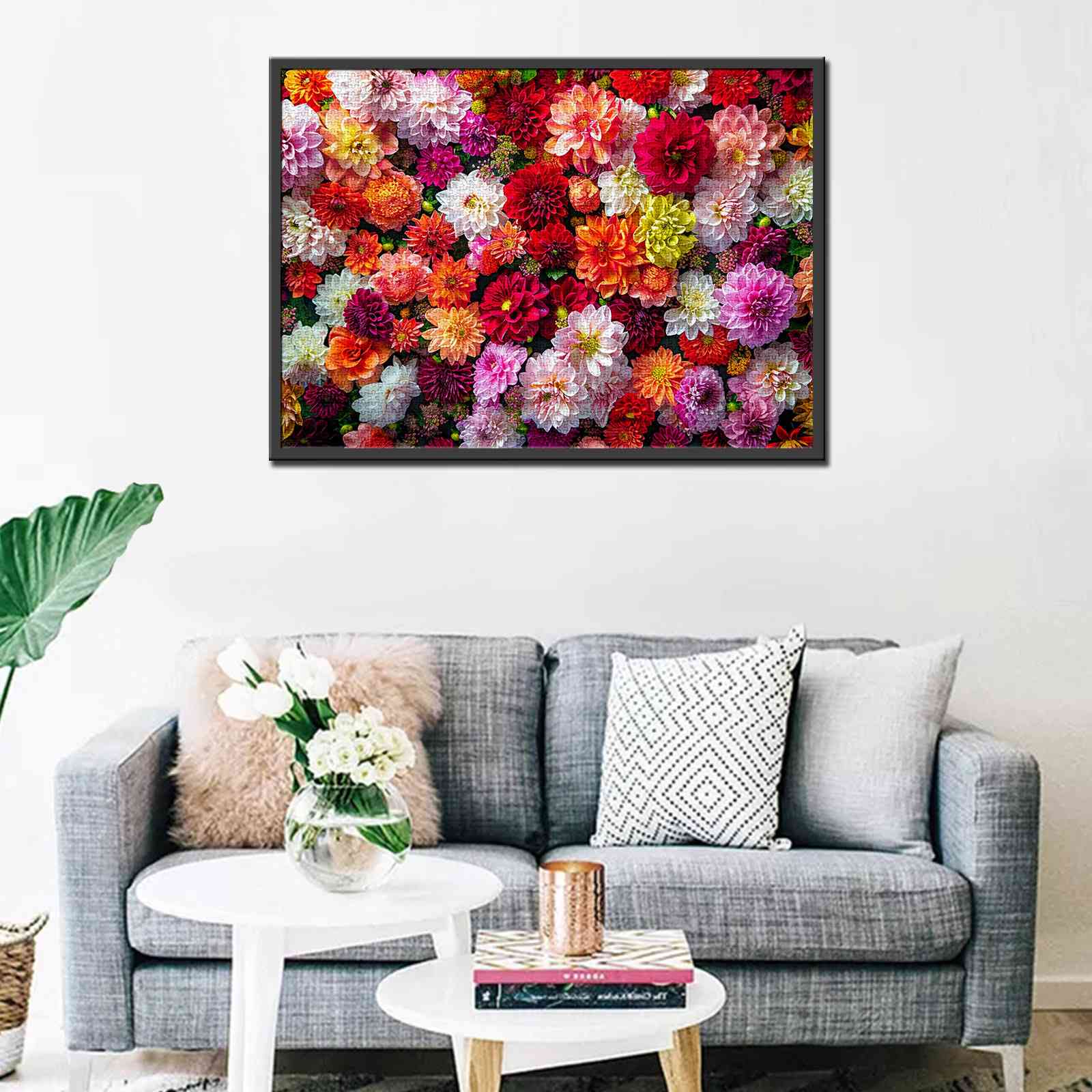 Blooming Dahlia Jigsaw Puzzles