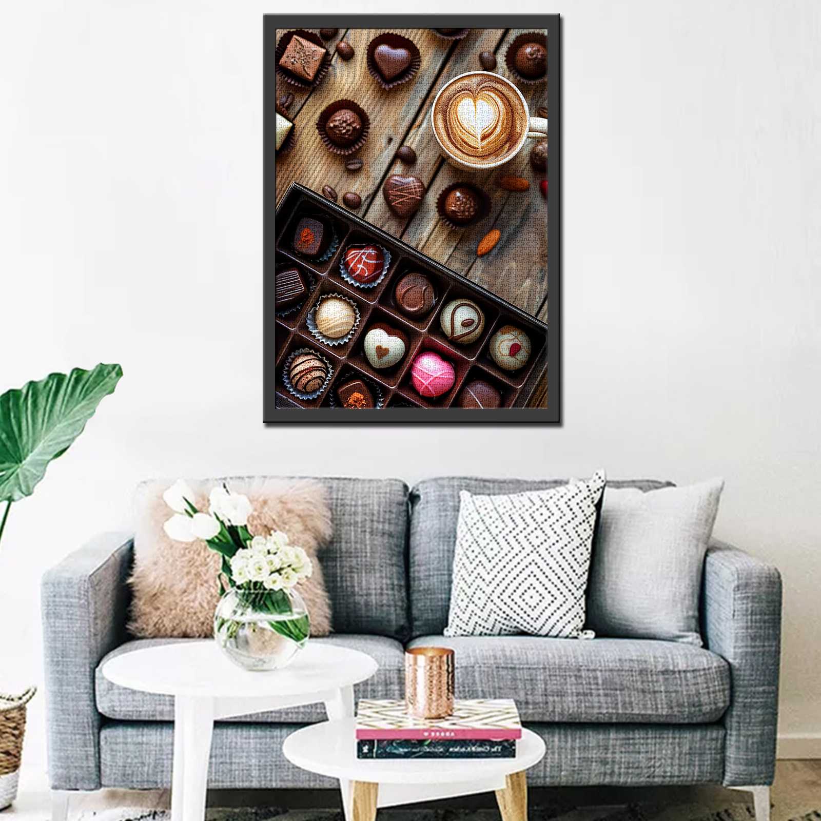 Chocolate and Cappuccino Jigsaw Puzzles